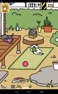 Neko Atsume android App screenshot 2