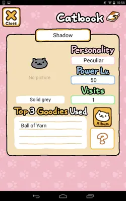 Neko Atsume android App screenshot 3