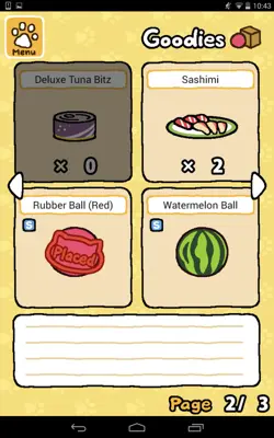 Neko Atsume android App screenshot 6